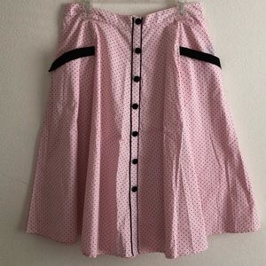 SALE ModCloth by Hellbunny Swing Skirt